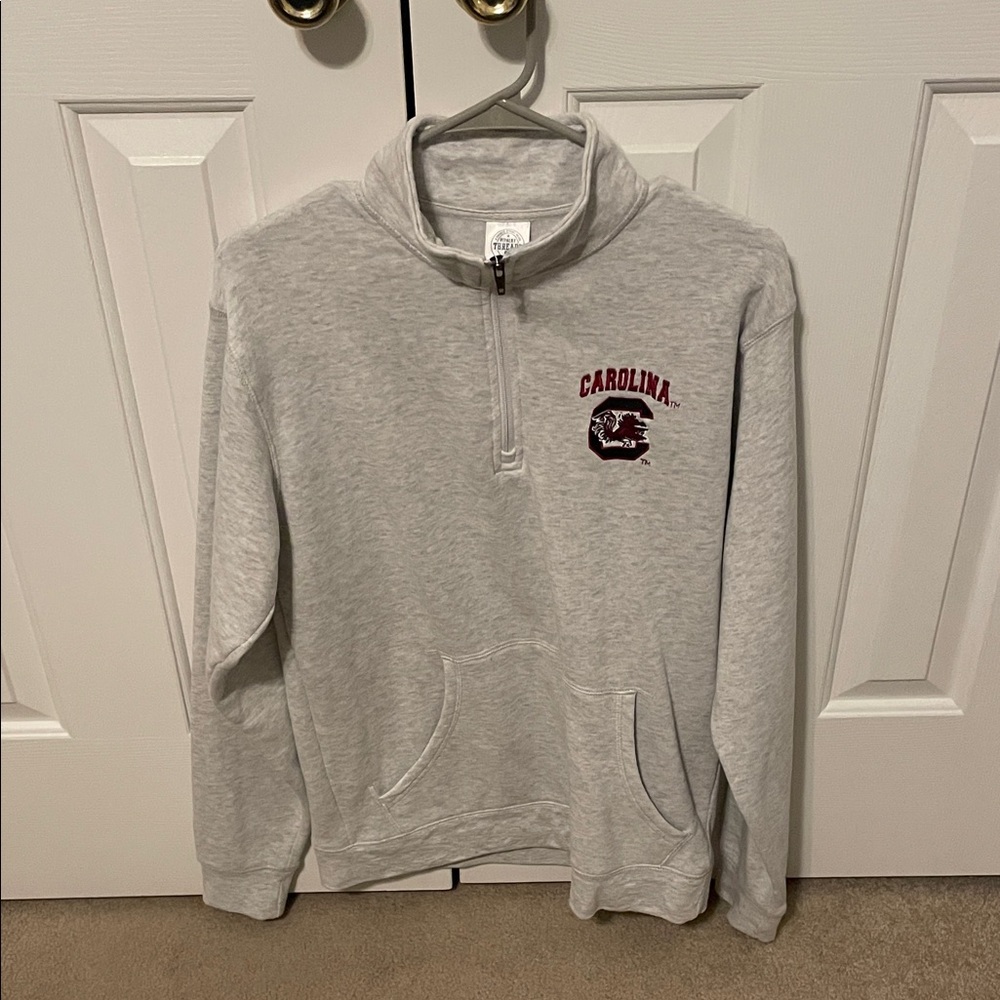 Rivalry Threads 91 Unisex Gray/White SC Gamecocks Sweatshirt Small (Like New)